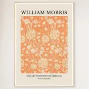 Galrie William Morris Wild Tulip Print from The Art Institute of Chicago (1884)-Wall Art, Wood Frame, A3 30 x 42cm (12 x 16inch)