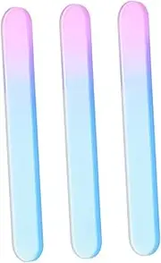 TOVINANNA Glass Nail Buffing Polishing Block 2-sided Nail Files Strong Professional Manicure