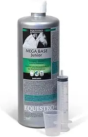 EQUISTRO® Mega Base Junior Supplementary Feed for Horses for a Balanced Nutrient Supply of Foals in Growth 1 Litre