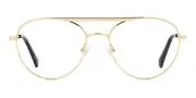 Polaroid PLD D513 J5G Men's Glasses Gold Size 55 - Private Health Rebate - Blue Light Block Available