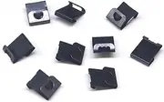100Pcs Clip Over S-Shaped Hanger Picture Frame Back Board, Photo Frames Hanger Hooks for Home Office Wall Mount Album