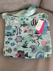 Vera Bradley Paisley Wave Fish Reactive Hipster