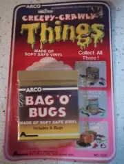SEALED!!! Arco Creepy Crawly Things Bag O' Bugs *****ONLY 1 On eBay*****