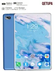Qetupa New 10.1 Inch Android Tablet PC Play Dual Cameras Octa Core Tablets 8GB