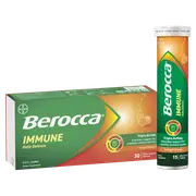 Berocca Immune Daily Defence Orange 30 Effervescent Tablets