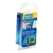2000PK Rapid 140/6mm Staples Refills Galvanised Flatwire For Tacker Stapler Gun