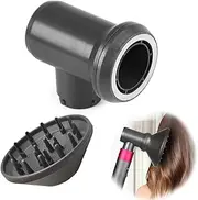 Diffuser and Adaptor for Airwrap Styler for Airwrap Styler Into A Hair Dryer Combination