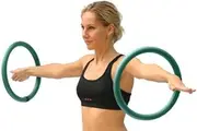 Weighted Sports Hoop: ARMHOOP - 2 Hoops, Workout and Exercise