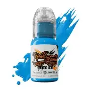 WORLD FAMOUS Tattoo Ink ● EINSTEIN BLUE ● 15ml (½oz) ● Kuro Sumi