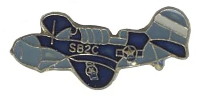 Airplane SB2C Bike Motorcycle Hat Cap Lapel Pin HP3044