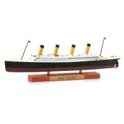 White and Yellow 1/1250 Diecast TITANIC Cruise Ship Boats Boat Alloy Model