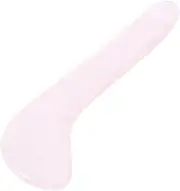 Ipetboom Natural Pink Crystal Jade Scraping Board for Facial Eye Massage Durable Natural Stone with Surface present