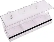 SUIOPPYUW Easy to Clean Window Bird Feeder for Hassle-Free Maintenance Bird Feeder for Outside Acrylic Acrylic Bird Feeder