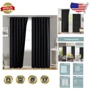 Elegant 80 Inch Blackout Curtains with Thermal Lining for Ultimate Light Control