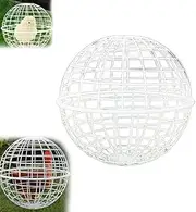 Chicken Globes for Outside Roaming, Movable Chicken Coop Ball- Safe Walking Net, Ball-Shaped Movable Chicken Coop Dog Bites & Horse Trampling Prevention, Pigeon Rabbits Duck Safe Walking Net(1pcsmall)