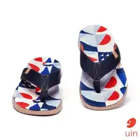 在飛比找momo購物網優惠-【uin】西班牙原創設計 男鞋 拖鞋 棱世紀彩繪男休閒鞋M1