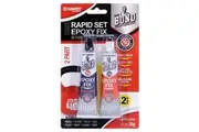2PCE Epoxy Adhesive Resin & Hardener Tubes Quick Setting Handy Hardware 10g