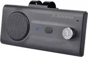 Bluetooth 5.0 Hands Free Cell Phone Car Kit Black Speakerphone Car Handsfree