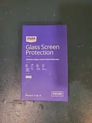 Zagg 2 Pack iPhone glass screen protector Fits 6/6s/7/8