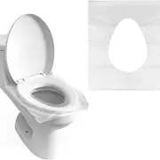 50pcs Toilet Seat Paper Covers Disposable Sanitary Travel Biodegradable Hygienic, Safe for Pregnant Women, Ideal for Public Restrooms