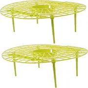 PHENOFICE 2Pcs Strawberry Planting Rack Durable Support Frame for Climbing Plants Gardening Bracket for Balcony and Garden Use Keeps Berries Elevated and Clean