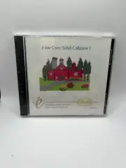 E-line Cross Stitch Embroidery Designs Card for Baby Lock Deco Brother White