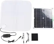 12V 50W Solar Heating Pad, Rapid Uniform Heating Indoor Pet Warming Pad with Solar Panels, Portable Soft Fabric Dog Heating Pad, Heated Bed Mat for Car Rides, Outdoor Activities