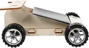 Angoily 1 Set of Solar Car Model Making Kit, Science Experiment Projects, DIY Assembly Toy for Kids, Multi-Colour, 13 x 10 x 6 cm