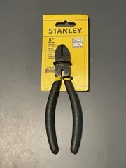STANLEY Diagonal Pliers 6 Inch Cutter Cushion Grip CHN 84-105 Brand New