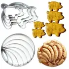 5/6Pcs Concha Concha Stamp Two Sided Mold Two Sided Mold Cookie Cutters