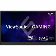 ViewSonic VX1754 17 Inch 1080p IPS Portable Gaming Monitor with 144Hz, AMD FreeS