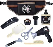 Kids Barber Toy Set - Kids Play Hair Styling Kit | Toy Hairdresser Set, Haircut Barber Set for Kids, Multifunctional Hairdressing Toy for Dress-Up, Party Gift, Salon Play Set for Girls