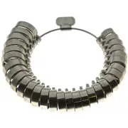 Metal Ring Sizer, Wide Finger Gauge Measuring Tool Japanese Sizes 1-30