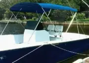 Carver Boat Covers 605A-10 - Canvas & Boot For 55605 Cadet Gray
