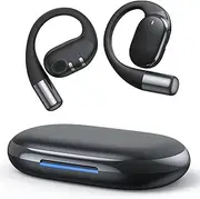 Open-Ear Headphones Bluetooth 5.4 Touch Control, Wireless Earbuds with Earhooks, 14.2mm Dynamic Driver Ear Buds ENC Noise-Cancellation, Long-Lasting Comfort Clear Calls, Headset for Driving/Gym