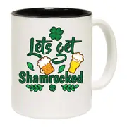 Lets Get Shamrocked Irish St Patricks Day Ireland Mug Cup