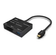 Type C Card Reader to USB 3.0 XQD SD Memory Card Camera OTG Adapter For Macbook
