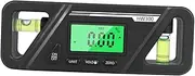 SOLUSTRE Digital Level Angle Gauge Angle Finder Bubble Level High Precision Measuring Tool Magnetic for Diy Home Car Garden