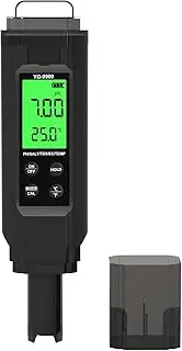 Water Quality Tester 5in1 Water Quality Tester PH Salt Total Dissolved Solids EC Temperature Test Meter Multi-Functional Mariculture Tester for Drinking Water Aquarium Aquaculture Swimming Pool