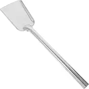 Luxshiny Soot Shovel Charcoal Rake Stove Ash Coal Cleaning Tool Barbecue Charcoal Dog Fireplace Scoop Metal Pellet Dustpan Fireplace Cleaning Shovel Brazier Long Handle Iron