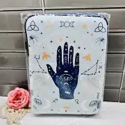 Bookbeau Book Sleeve Evil Eyes Hamsa | Water Resistant Mini Size