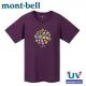 【Mont-Bell 日本 女 WIC.T 山木葉短袖排汗T恤《紫紅》】1114182/運動上衣/快乾透氣