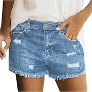 [Generic] Women's Shorts High Waisted Drawstring Pocket Sporty Outdoor Shorts Pants for Yoga Lounge Running