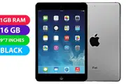 Apple iPad AIR Cellular (16GB, Black) - Refurbished (Excellent)