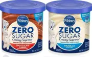 Pillsbury Creamy Supreme Zero Sugar Frosting 425g chocolate vanilla