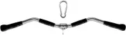 Wide Grip Curl LAT Pull down Bar Attachments Rubber Handgrips/Curl Bar/Press dow