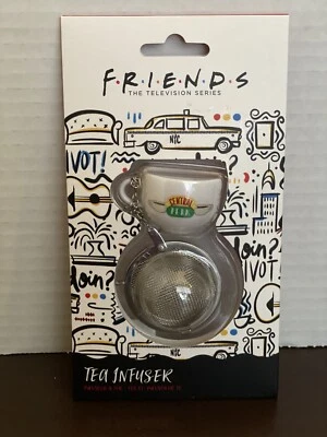 Friends TV Show Central Perk Tea Infuser Stainless Steel Coffee Cup LICENSED New
