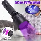 365Nm UV Light Ultraviolet High Powerful LED Flashlight Blacklight Inspect Lamp
