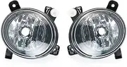Car Fog Lights For A4 B8 Q5 2009-2012 Front Bumper Anti Fog Light 8KD941699A 8KD941700A 8T0941699B 8T0941700B Car Front Bumper Fog Light(Pair With Halogen)