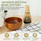 4 Pcs Matcha Set Elegant Matcha Tea Set with Wood Matcha Bowl Scoop Matcha wTY